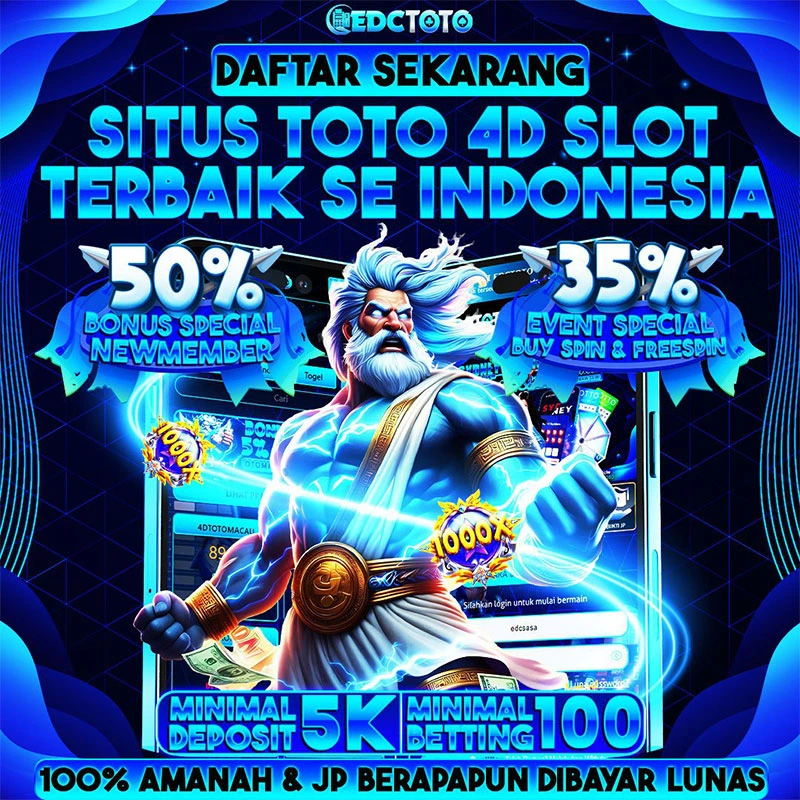 EDCTOTO: Login Ke Situs Toto Togel 4D Online Terbaik No.1 di Indonesia